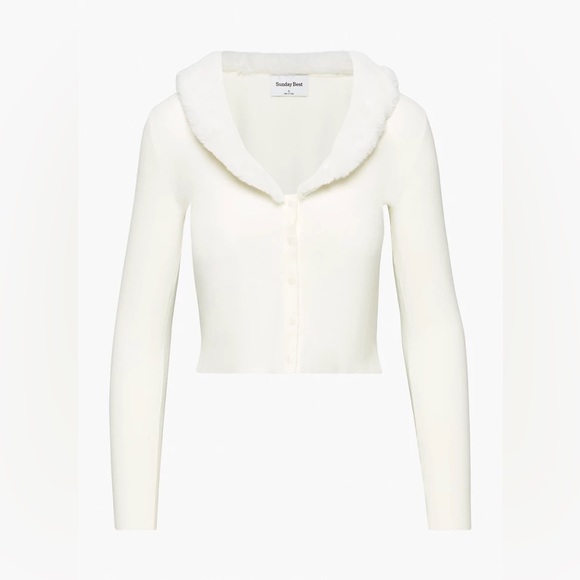 Aritzia Sweaters - Sunday Best Ever Cardigan in Light Birch